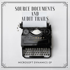 Source DocumentsandAudit Trails